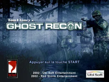 Tom Clancy's Ghost Recon (Japan) screen shot title